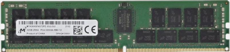 Micron 32GB ECC DDR4 LRDIMM PC4-25600 3200MHz