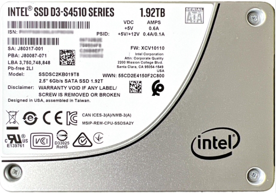 Intel DC S4510 1.92TB