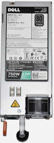 Power Supply Dell 750W 80+ Platinum